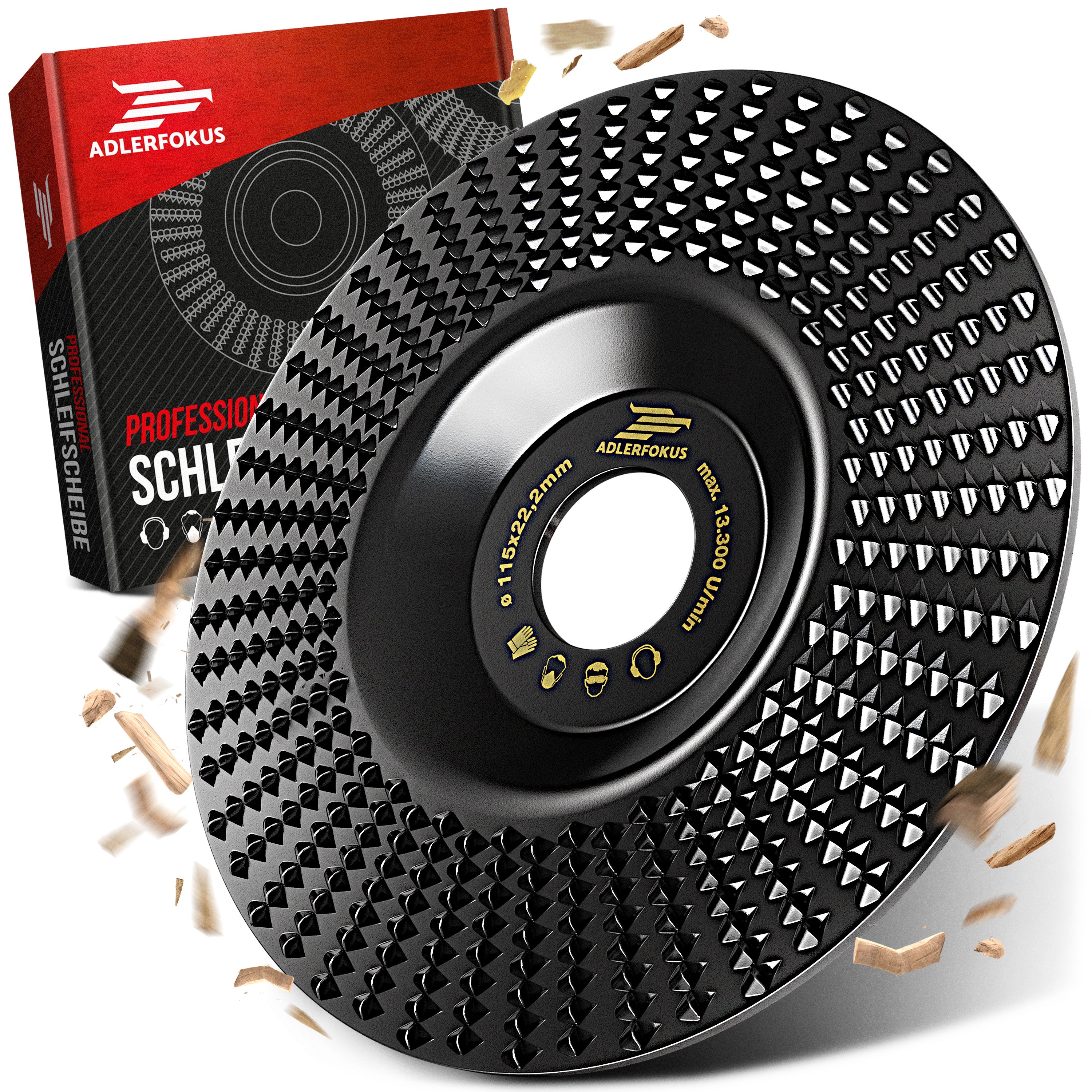 Holz Raspelscheibe für Winkelschleifer