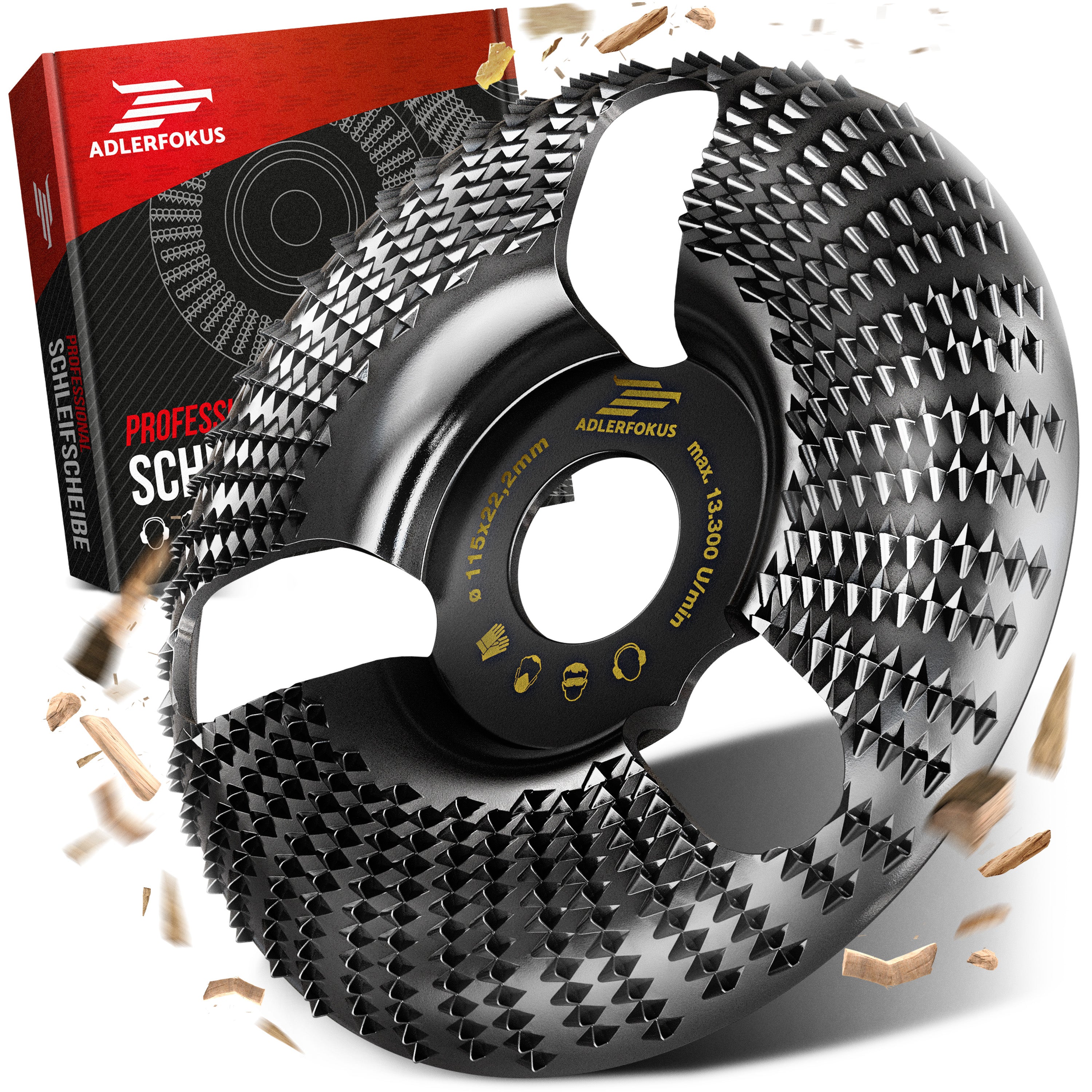 Holz Raspelscheibe für Winkelschleifer