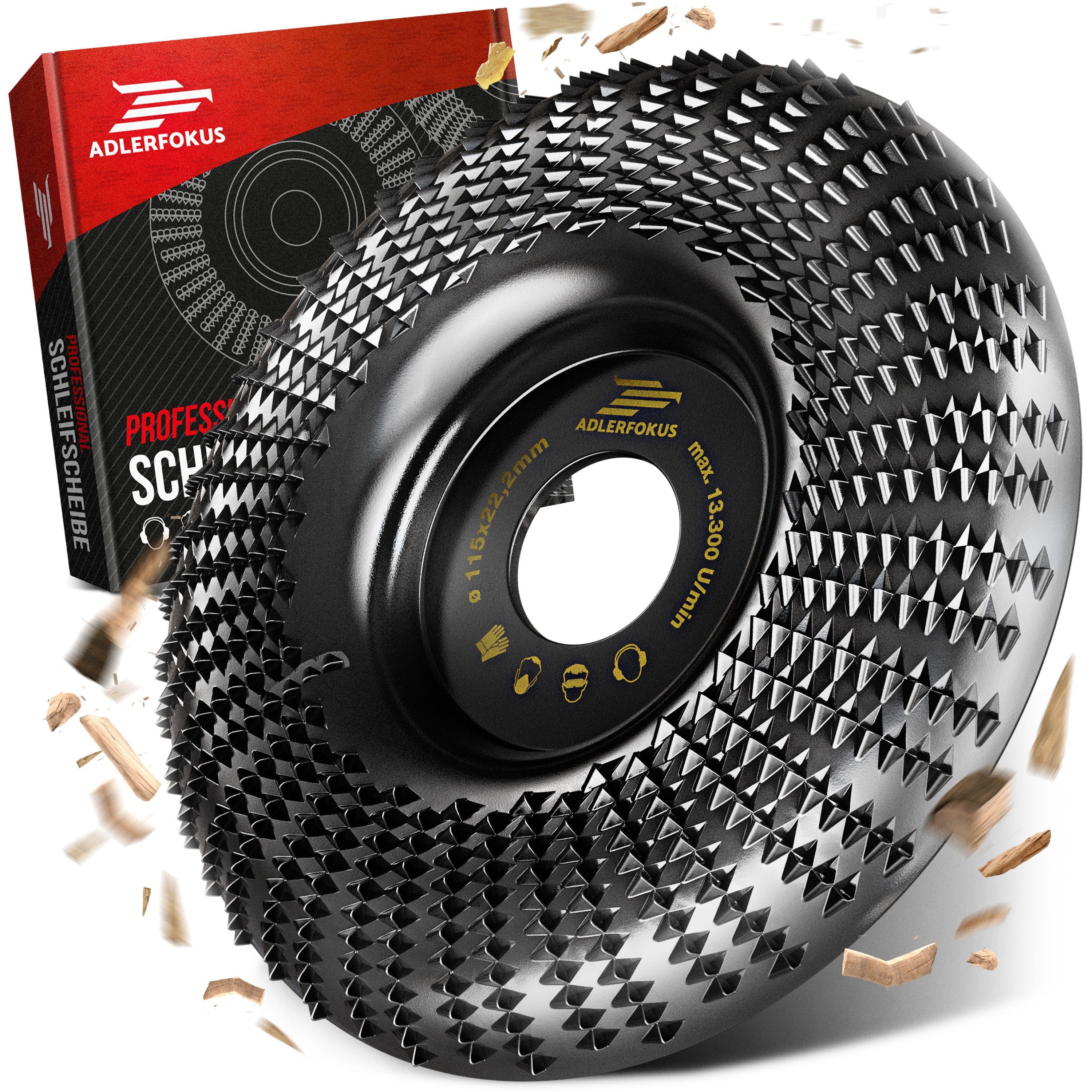 Holz Raspelscheibe für Winkelschleifer