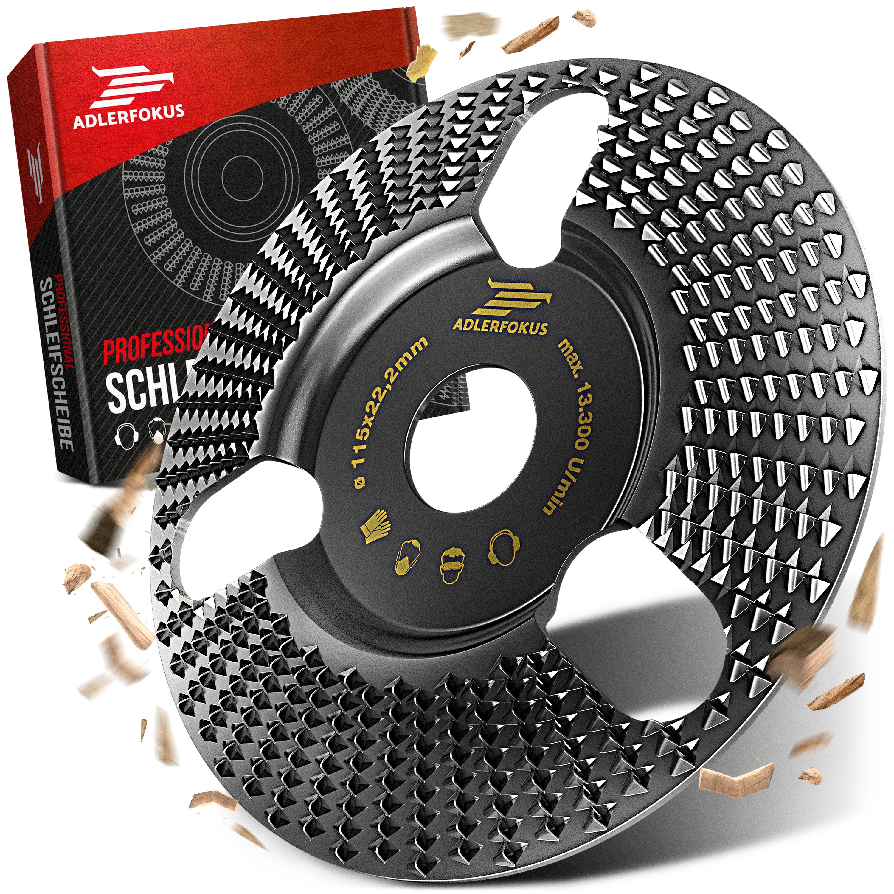 Holz Raspelscheibe für Winkelschleifer