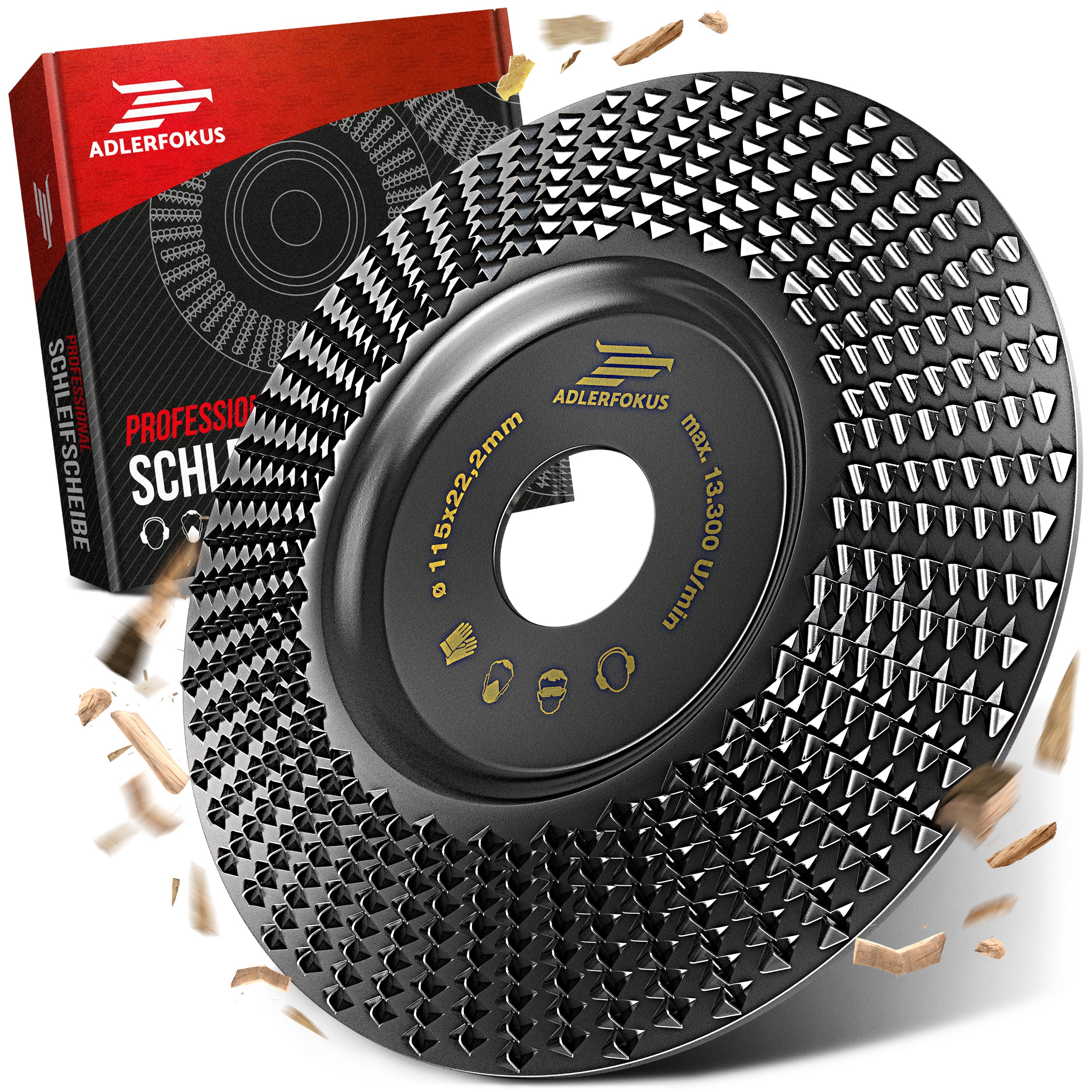 Holz Raspelscheibe für Winkelschleifer