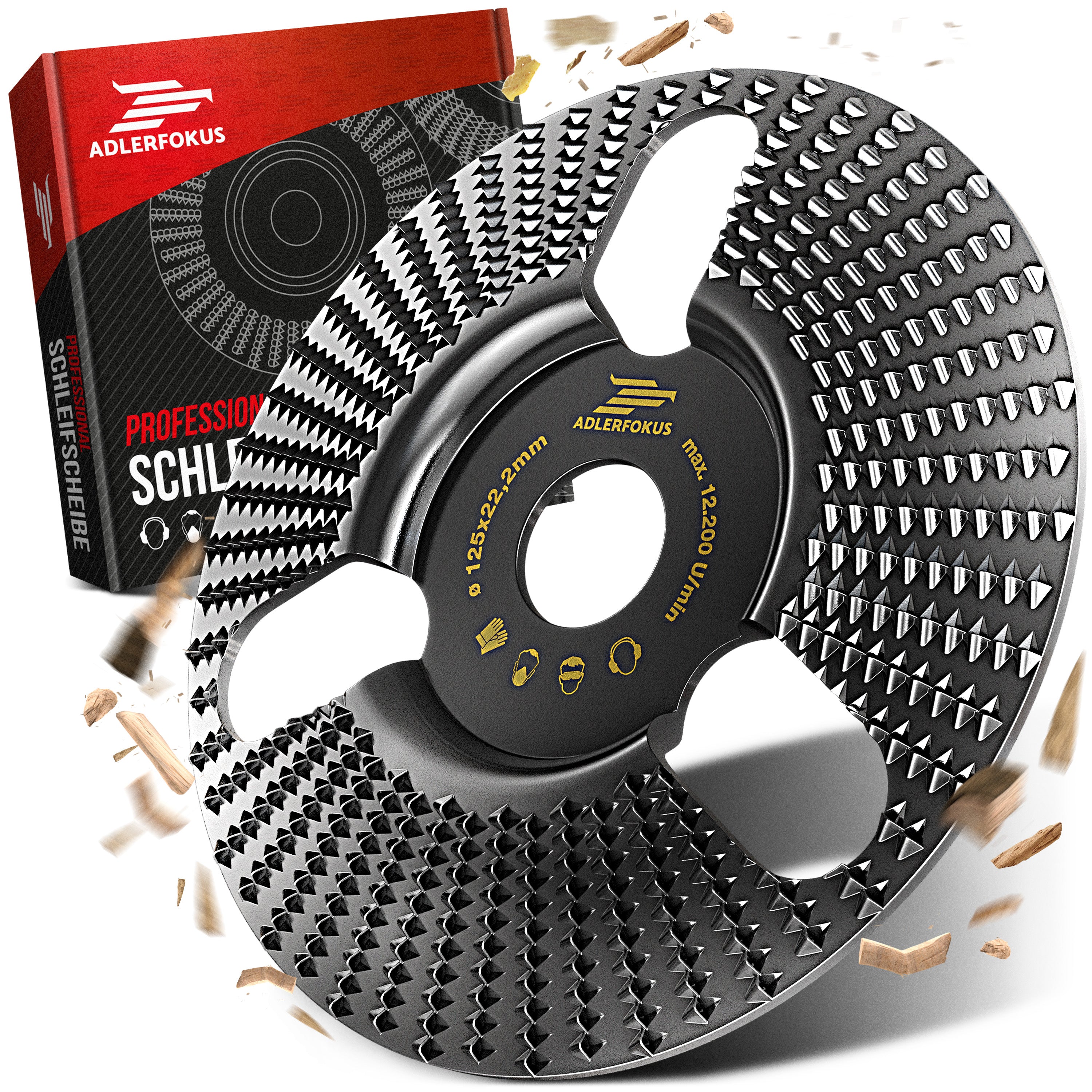 Holz Raspelscheibe für Winkelschleifer