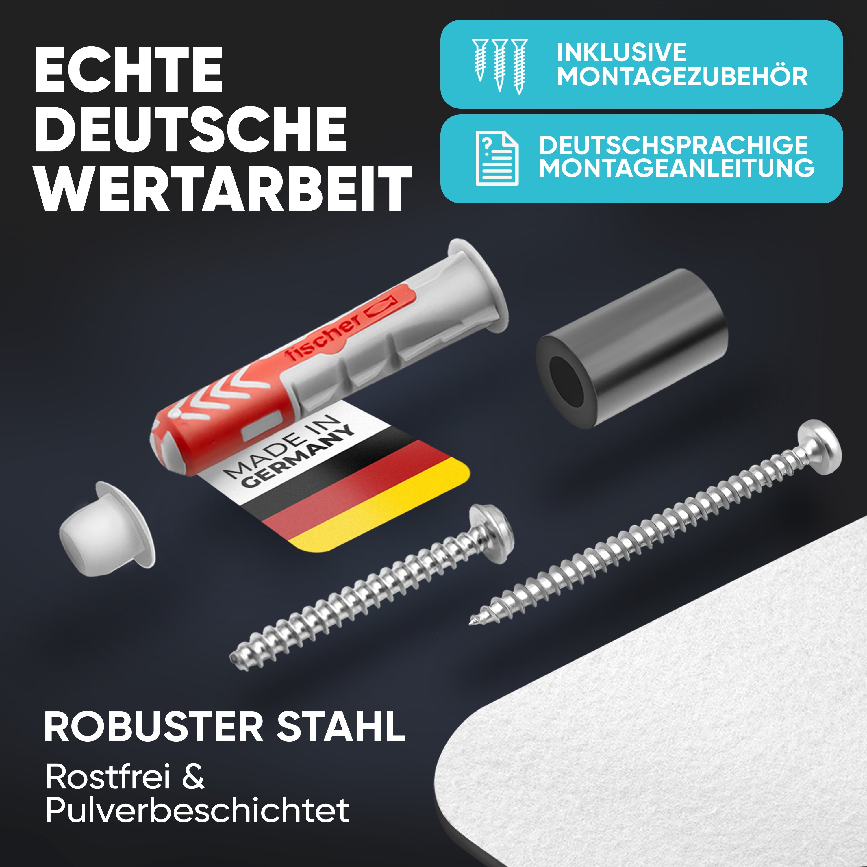 Wandhalterung für Makita Akkus & Ladegeräte