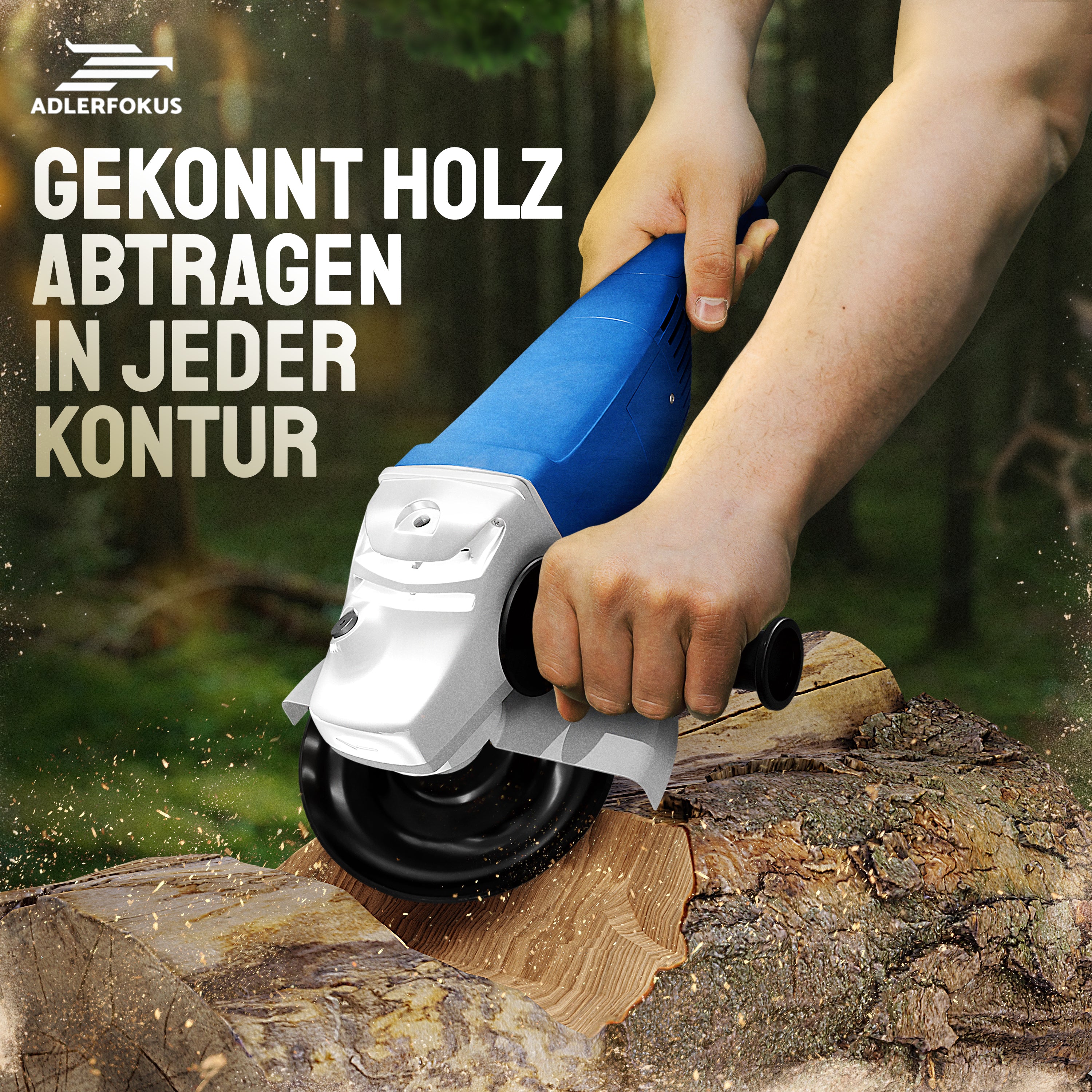 Holz Raspelscheiben Set für Winkelschleifer
